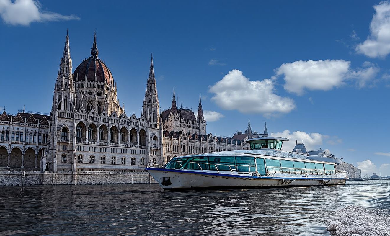 Budapest 70-minute Daytime Sightseeing Cruise Duna Bella