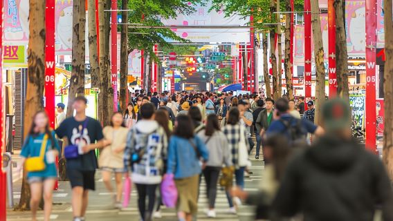 2-hours Ximending food walking tour with a guide