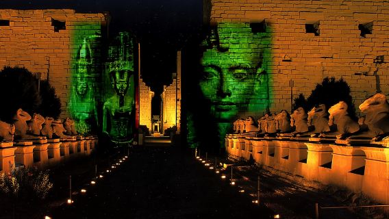 Luxor: Sound and Light Show at Karnak Temple – Private Evening Tour