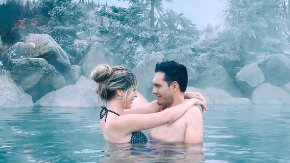 однодневный тур в Дом Санта- пожилой человек в Фэрбанксе, Музей льда и горячие источники Чена