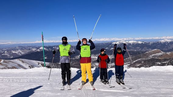 Гудаури: индивидуальные и групповые занятия по горным лыжам