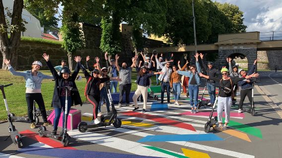 Tour della città di Oslo in monopattino elettrico