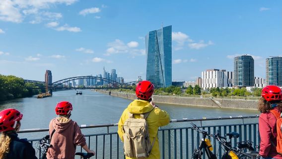 Frankfurt: tour guiado en bicicleta