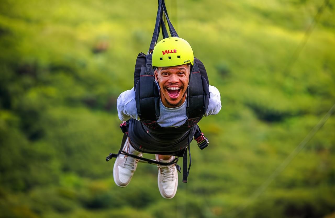 มอริเชียส: ซิปไลน์ 1.5 กม. อันเป็นเอกลักษณ์ที่Vallé Advenature Park