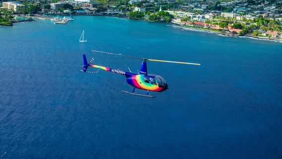 Kailua-Kona: Hualalai Volcano Doors On/Off Helicopter Tour