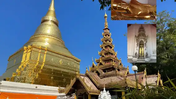 Chiang Mai: Sky Pagodas, Lampang, & Skywalk Lamphun Transfer