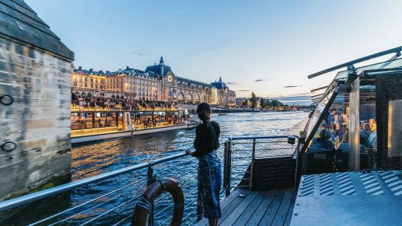 Seine River cruise Cruise in Paris, France (2.5 hours + multiple dining areas)