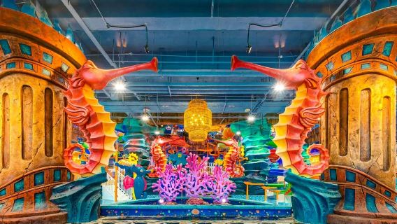 ฮาร์บิน Galaxy Happy World สปาและออนเซ็น (บริการคุณภาพ + สิ่งอำนวยความสะดวกครบครัน + ปลดปล่อยความเหนื่อยล้าด้วยการแช่น้ำ + สวนน้ำสนุกสนาน)