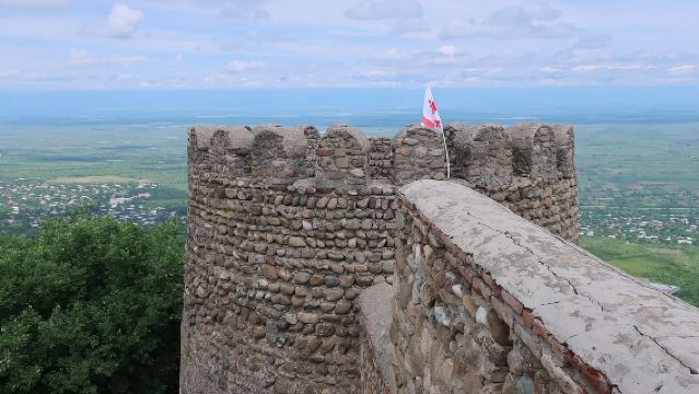 Sighnaghi Wall + Monastery of St. Nino at Bodbe + Telavi Wine Cellar + Gombori Pass private charter