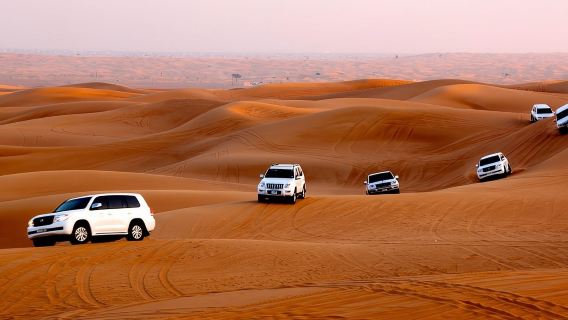 Dubai Desert Safari: Dune Bashing, Camel Ride & BBQ Dinner Show