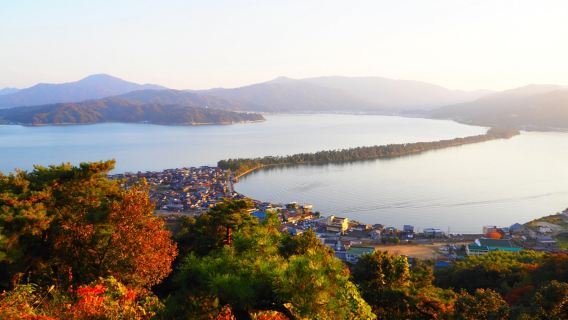 Amanohashidate Observation Deck + cable car Day Tour Chion-ji Temple Amanohashidate Sightseeing Boat Miyama Town Japanese Food