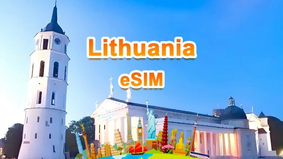 Lithuania 5G eSIM | Total package | Total 1-30GB | 3-30 days | 24-hour system | QR code