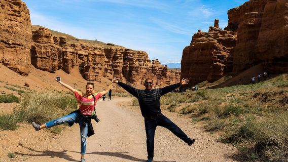 Charyn Canyon - a Place where time stood still...