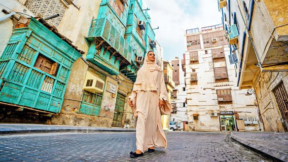 沙烏地吉達市區一日遊【中文司機丨拉赫馬清真寺(漂浮清真寺)|花兒少年同款】