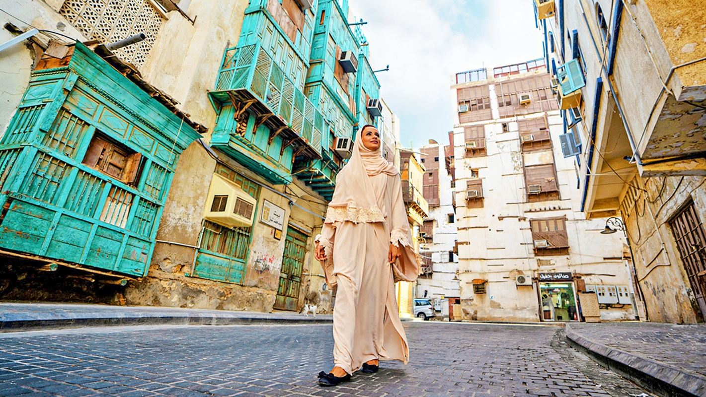 沙烏地吉達市區一日遊【中文司機丨拉赫馬清真寺（漂浮清真寺）|花兒少年同款】