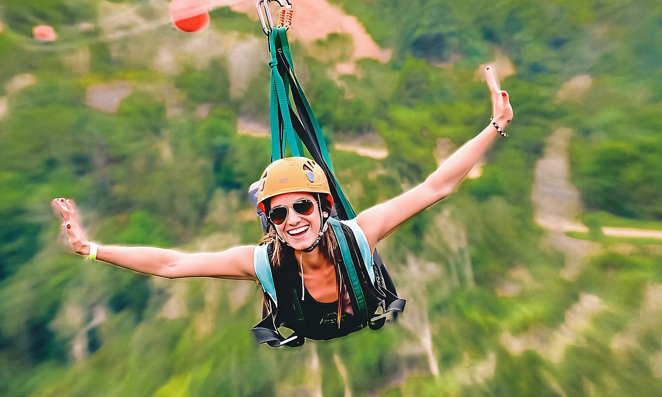 ทัวร์ครึ่งวัน Phoenix Adventure Park เชียงใหม่ โหนสลิงในป่า สวนสนุกครอบครัว รถไฟเล็กสุดพิเศษ