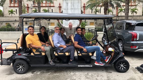 Private Guided Historic Electric Cart Tour of St. Augustine