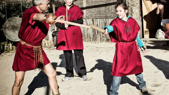 Museo della Scuola dei Gladiatori di Roma: biglietto d'ingresso+ Addestramento Gladiatori di 2 Ore