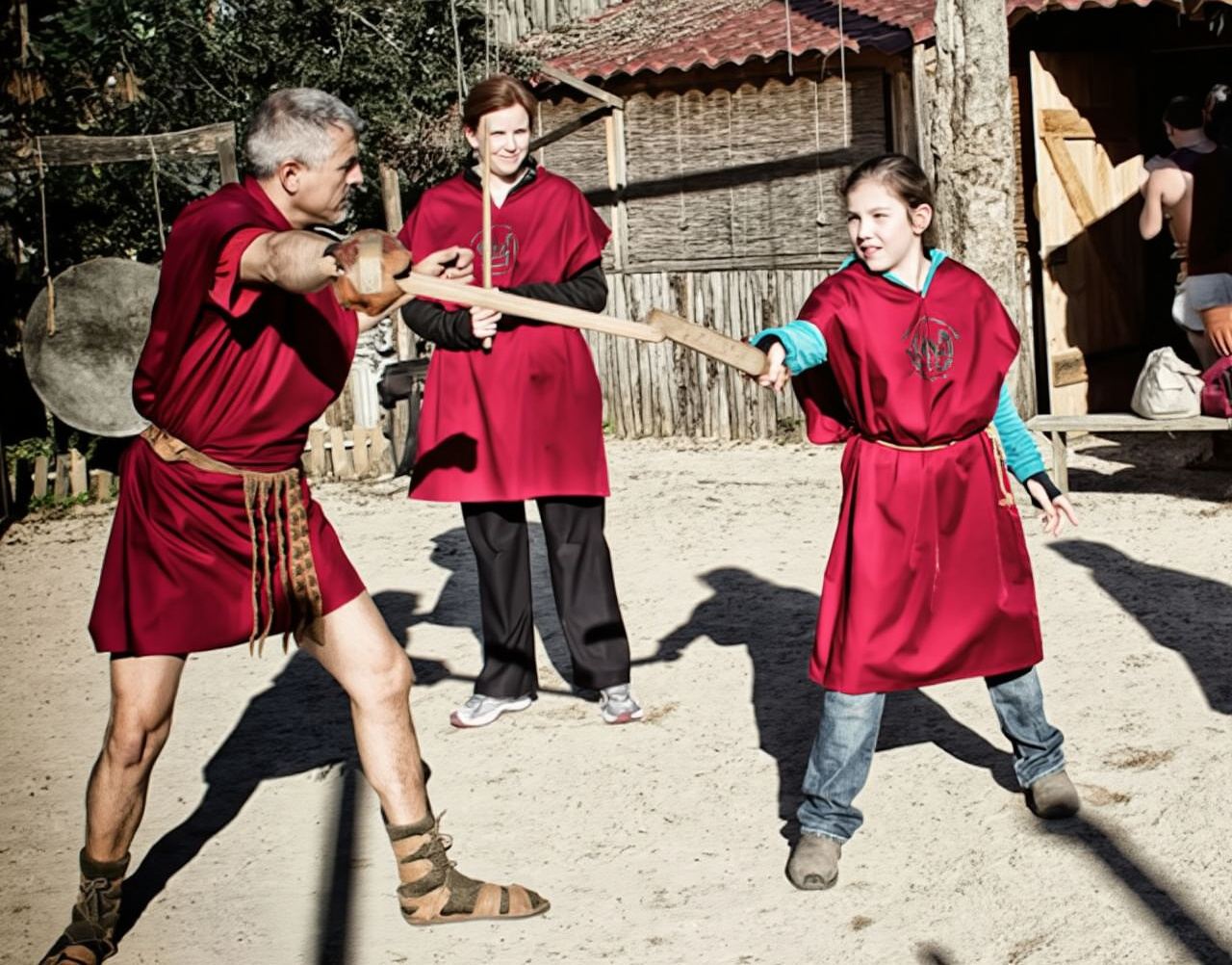 Musée de l'École des Gladiateurs de Rome : Billet d'entrée + 2 heures de formation de gladiateur Gladiator School Museum Rome + 2-Hr Gladiator Training
