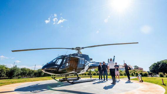 Etna: Group Helicopter Flight (30 Minutes from Fiumefreddo)