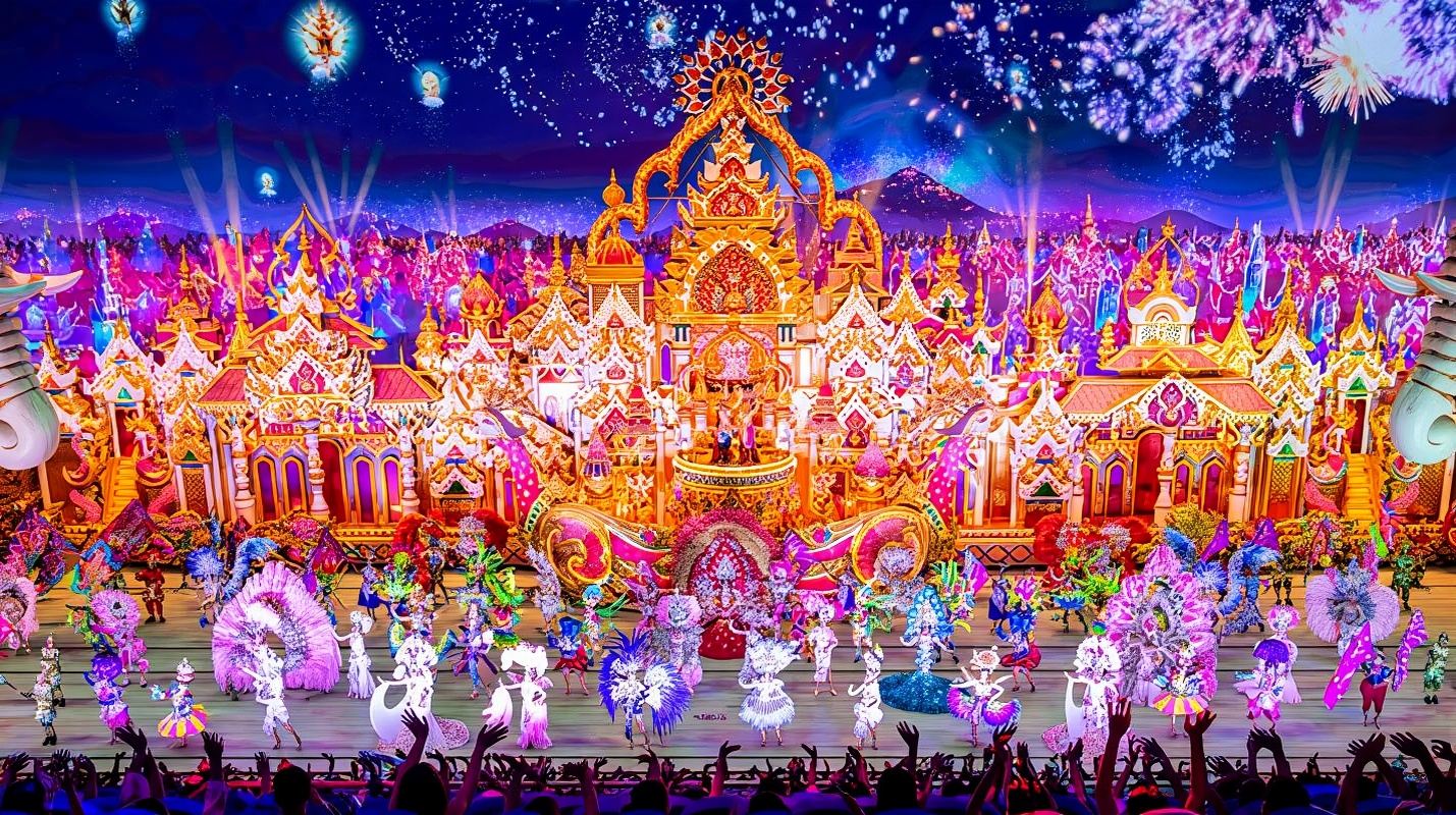 Tour di un giorno al Phuket Fantasy Carnival Park [Parco divertimenti per famiglie|Cena opzionale|Prenotabile lo stesso giorno]