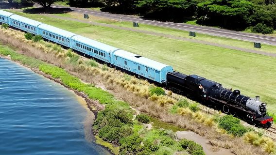 【ウォーキング・フード・トレイン】メルボルン ザ・Q・トレイン・レストランライン(3時間の昼食の旅/5コースの洋食/パノラマの窓)