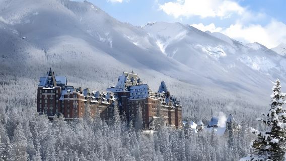Kanada Calgary - Pekan Banff - Taman Negara Banff [Kereta Khas - Kebebasan Penuh]