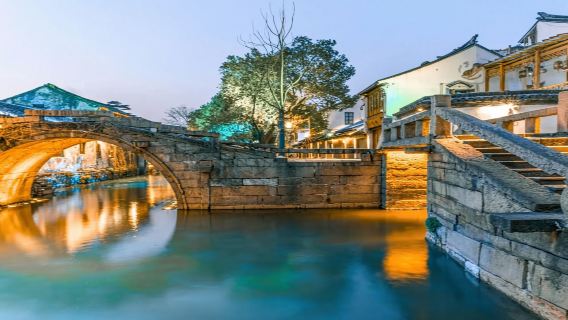Altstadt Xitang + Zhouzhuang + Wansan Wasserstraße des Reichtums + [Ausflüge rund um Shanghai / Reiseleiter in Chinesisch, Englisch oder Koreanisch verfügbar]