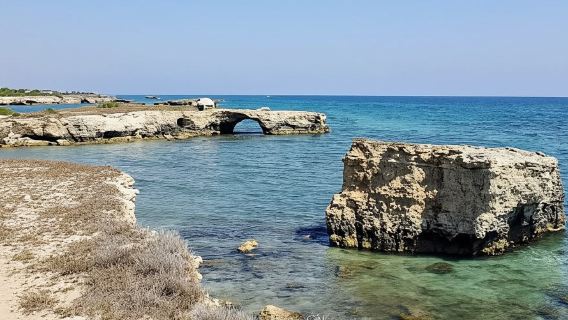 Lecce: recorrido en bicicleta eléctrica entre el mar y el campo con almuerzo y degustación de aceite