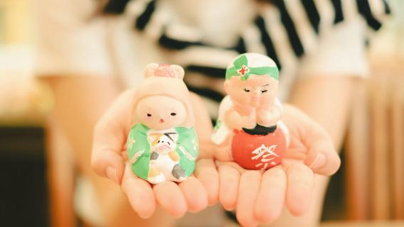 Fukuoka: Hakata Doll Painting Experience