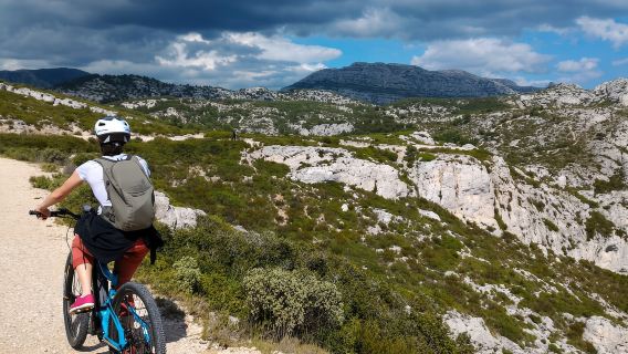 Desde Marsella: tour en bicicleta de montaña eléctrica por el Parque Nacional de Calanques