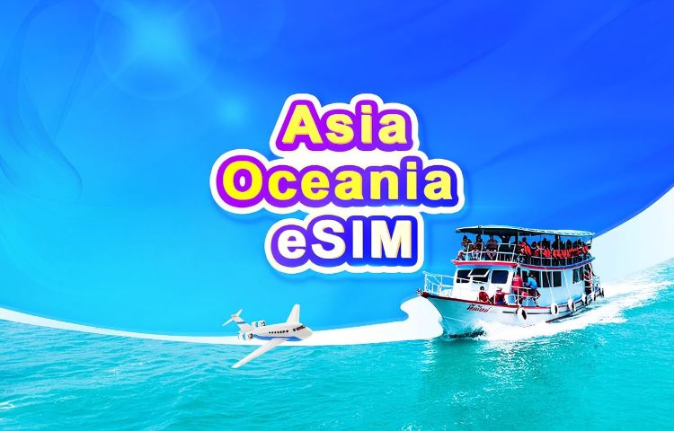Asia 11 Regions & Oceania 4G/5G eSIM | TikTok & ChatGPT Available | Day Pass/Total Data Package | 24-Hour Billing |  1-30 Days | QR Code