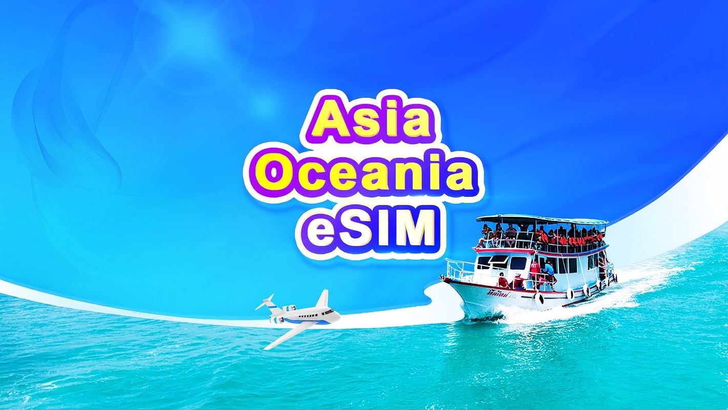 Asia 11 regioni e Oceania 4G/5G eSIM | TikTok e ChatGPT disponibili | Pacchetti giornalieri/Pacchtti a dati totali | Validità a 24 ore | 1-30 giorni | Codice QR