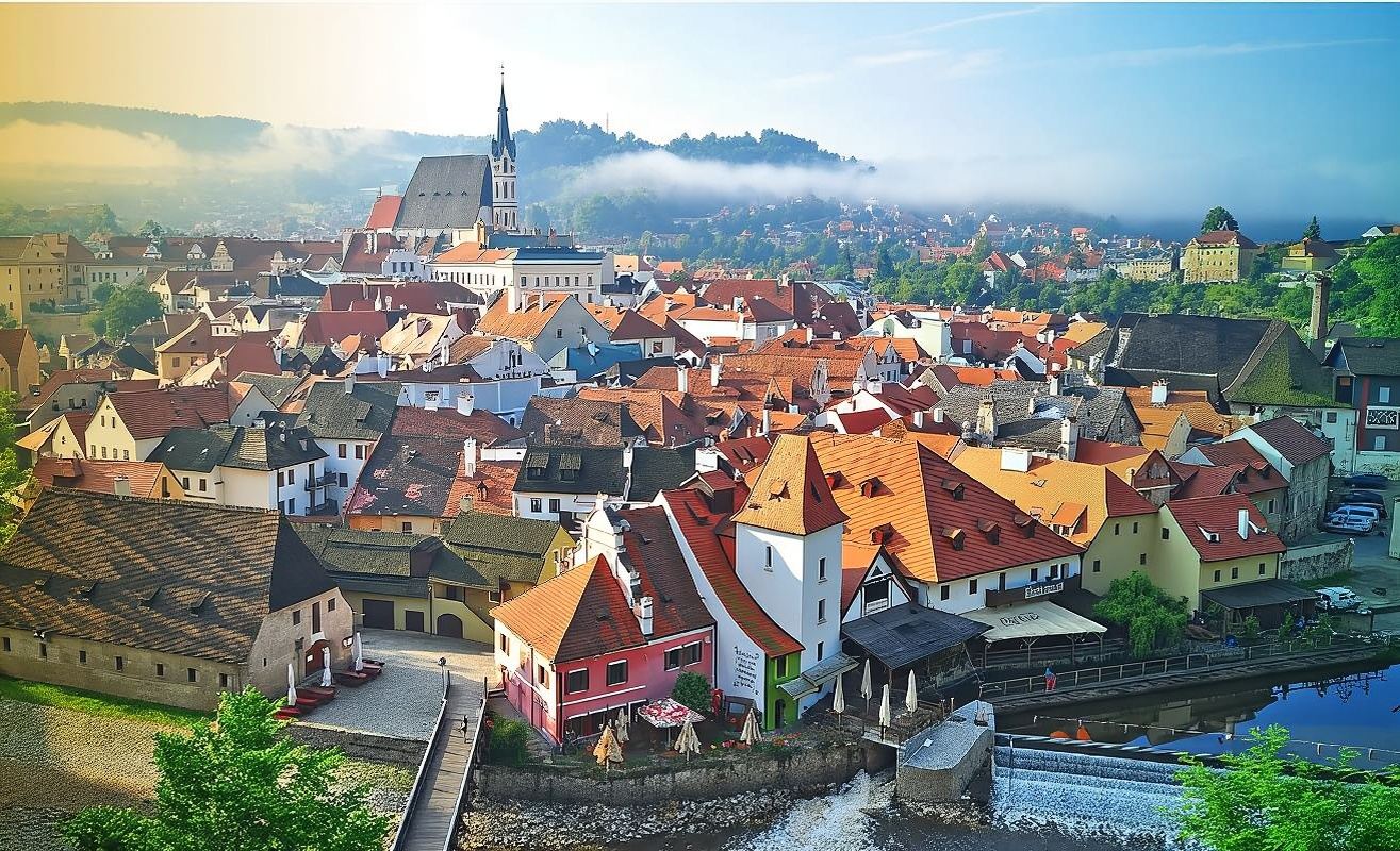 Prague to Cesky Krumlov day tour · English-speaking group