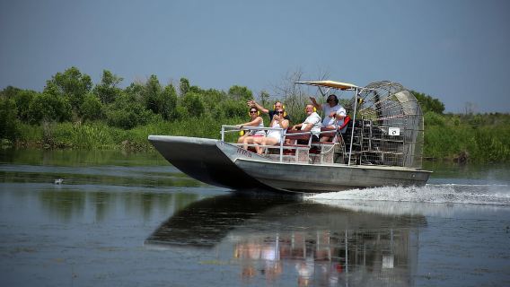 From Lafitte: Swamp Tours South of New Orleans by Airboat