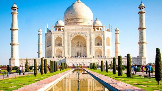Delhi to Agra Taj Mahal Private Day Trip by Superfast Train