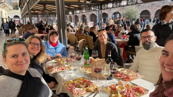 Verona: tour gastronomico e a piedi con la funivia