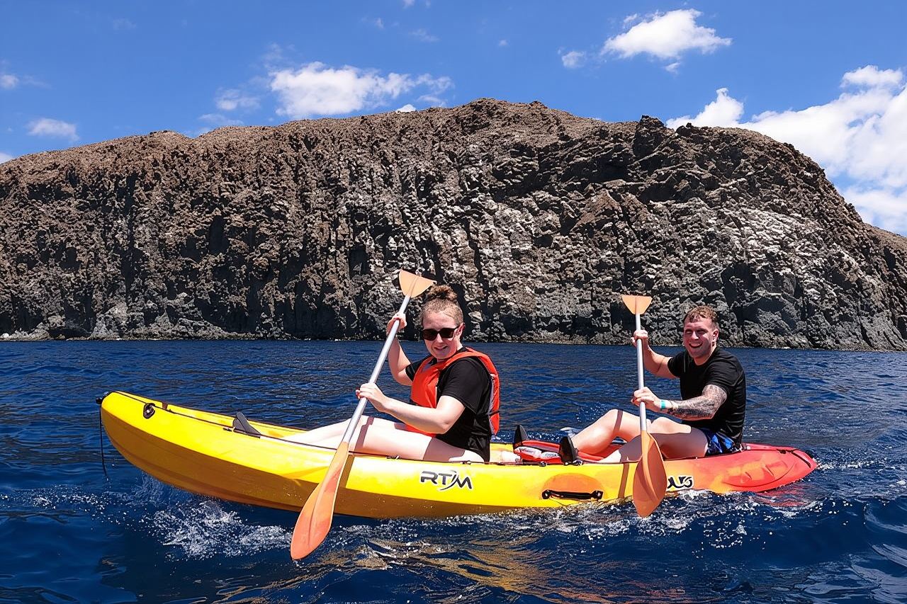 Kayak + snorkel con tortugas