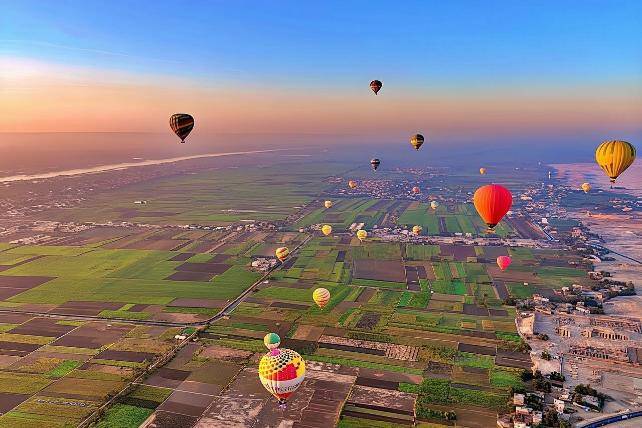 Premium Luxor Tour from Marsa Alam with Hot Air Balloon Experience