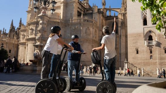 Sevilla bytur 2-timers monumental Segway tur