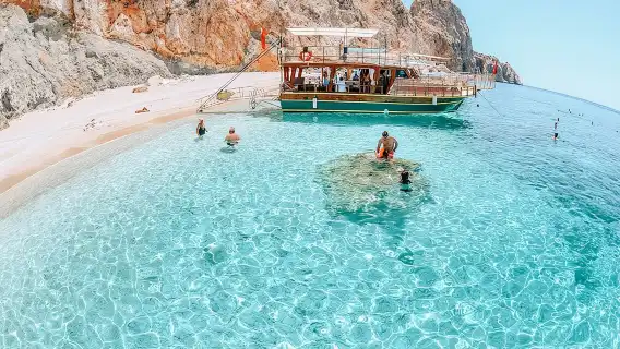 Antalya Suluada Boat Trip w/Lunch & Pickup (Maldives of Turkey)