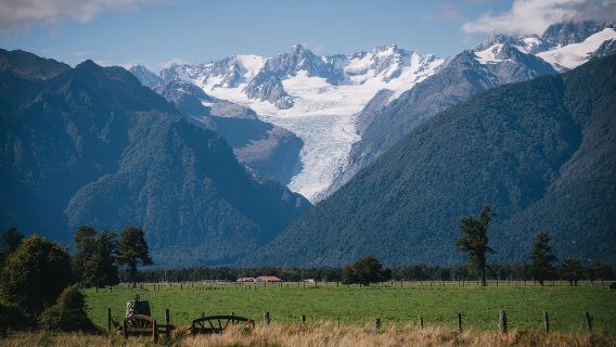 Christchurch to Franz Josef 1 Way Tour inc TranzAlpine Train