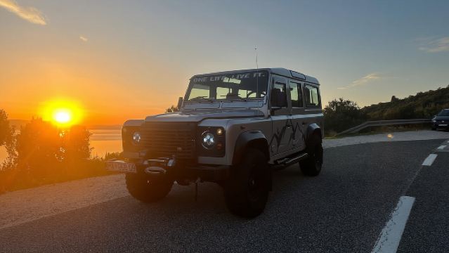 Makarska: Skywalk and Sv. Jure 4X4 with Land Rover Defender