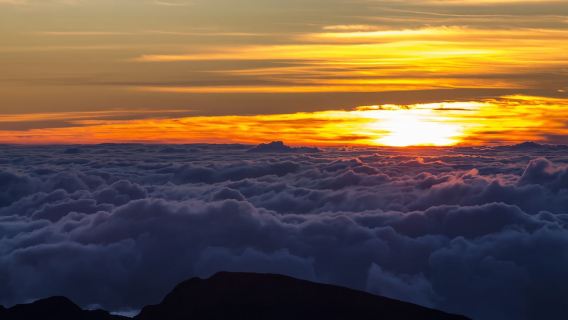 Maui: Tur Matahari Terbenam & Makan Malam di Taman Nasional Haleakala