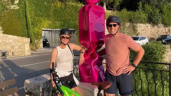 Nice: Villefranche Guided Electric Bike Tour