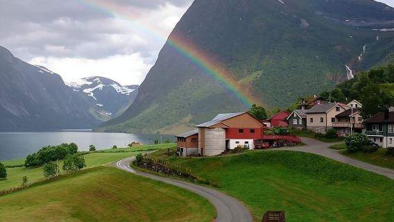 Từ Balestrand: Du thuyền Fjord đến Fjærland- Chuyến đi khứ hồi