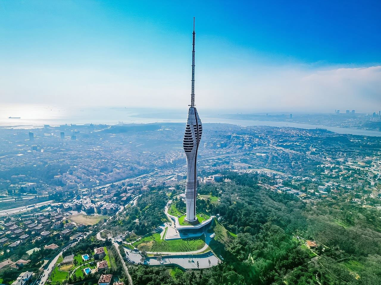 이스탄불: 캠리차 타워 우선 입장 티켓 (오디오 가이드 포함)