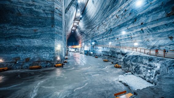 Bukarest: Tagesausflug zum Salzbergwerk Slănic