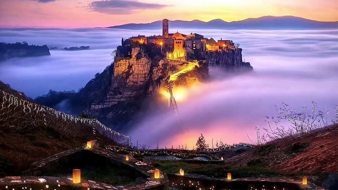 包車精華之旅：徜徉白露里治奧+奧爾維耶託+納尼地下城奇幻歷史