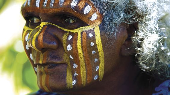 Excursión de un día a la cultura aborigen de la isla Tiwi en el Territorio del Norte [incluye ferry de ida y vuelta a la isla Bathurst]